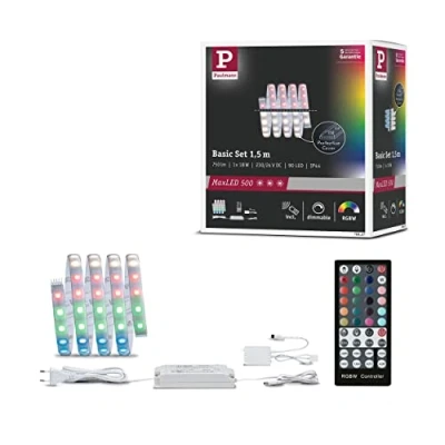Afbeelding van Paulmann MaxLED 500 LED strip basisset RGBW 18W 1,5m