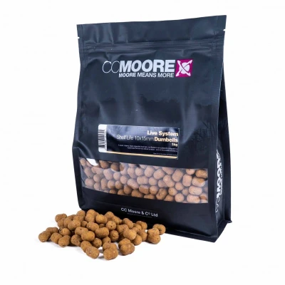 Image de CC Moore Live System Dumbells 10 x 15 mm 1 kg Bouillettes