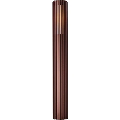 Afbeelding van Nordlux Buitenlamp Aludra paal H 95 cm bruin metallic
