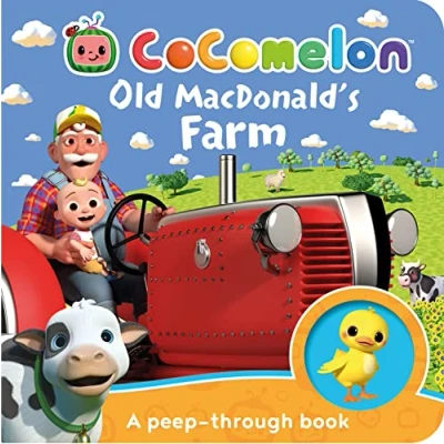 Afbeelding van Official Cocomelon: Old MacDonald’s Farm: A peep through book