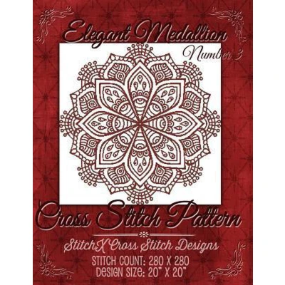 Afbeelding van Elegant Medallion 3 Cross Stitch Pattern