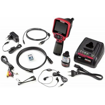 Image de RIDGID micro CA 350 caméra d&#039;inspection à batterie 12V avec tête de 17mm dans une mallette transport (avec et