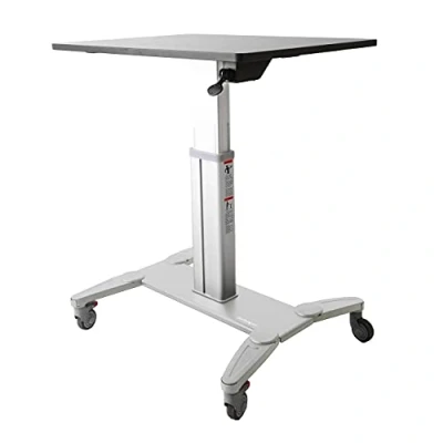 Afbeelding van Aanpasbare multi positie laptoptafel Startech STSCART Zilverkleurig Zwart/Gris