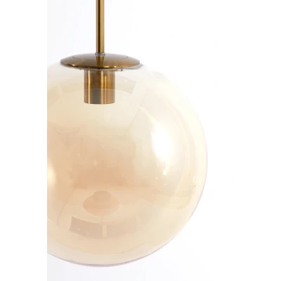 Afbeelding van Light &amp; Living Hanglamp MEDINA 120x30x30cm Oranje