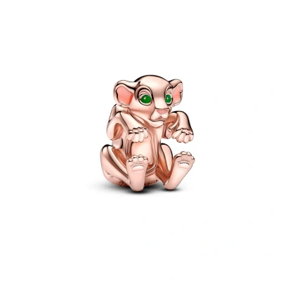 Afbeelding van Pandora Disney&#039;s 14 Karaat Rosé Gouden Plating Simba Bedel 783250C01