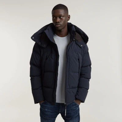 Afbeelding van G STAR Padded Hooded Winterjas, Heren, Maat: Medium, Salute