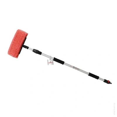 Image de NIGRIN Brosse de Lavage télescopique pour Caravane, Voiture, Camion, Bus, Van, Camping Car Manche Extensible 105 à 180 cm