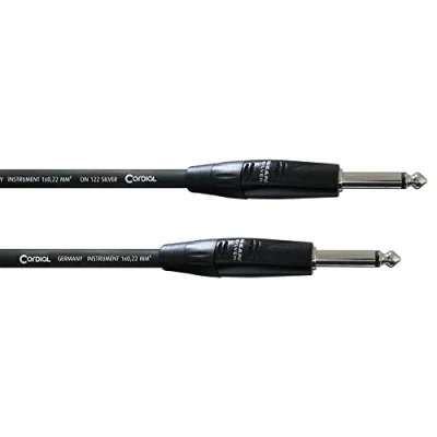 Afbeelding van Cordial CII 6 PP Instrumenten Kabel [1x Jackplug male 6,3 mm 1x mm] 6.00 m Zwart