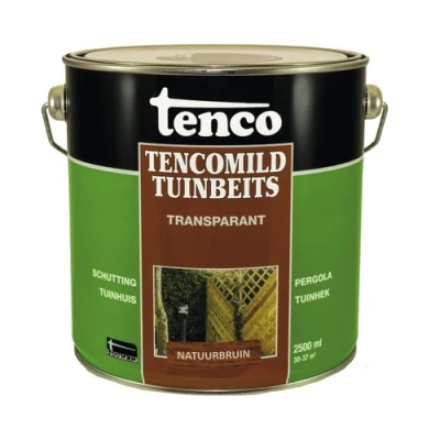 Afbeelding van Tenco Tencomild Transparant Natuurbruin Tuinbeits 2,5 Liter