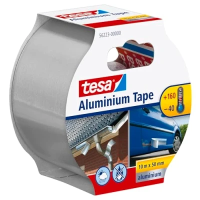Afbeelding van Tesa 56223 00000 01 Reparatietape aluminium 10 m x 50 mm