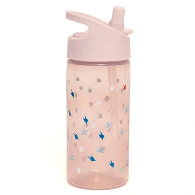 Afbeelding van Petit monkey drinkfles met rietje dino sporen 380 ml