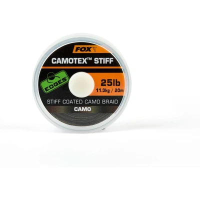Afbeelding van Fox Edges Camotex Stiff Coated Camo Braid 20m Maat : 35lb 15.9kg