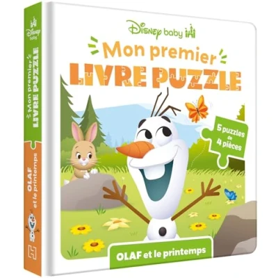 Afbeelding van DISNEY BABY OLAF ET LE PRINTEMPS (PUZZLE 4 PIECES)