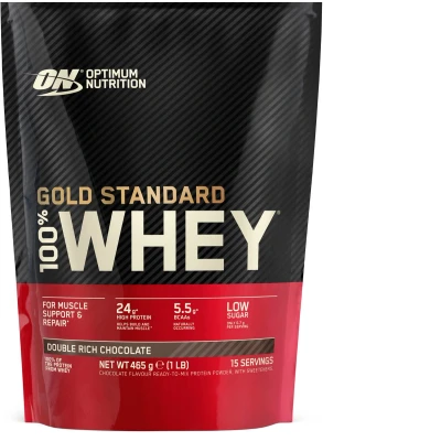 Afbeelding van Optimum Nutrition 100% Whey Gold Standard 450gr Chocolade