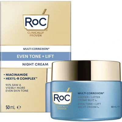 Afbeelding van ROC MULTI CORREXION EVEN TONE + LIFT NIGHT CREAM 50ML EU/CA (RENO)