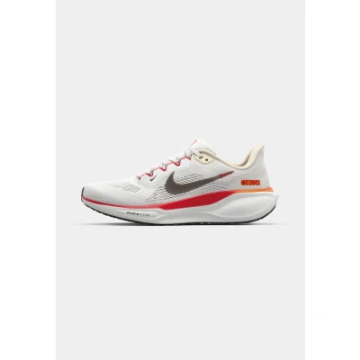 Afbeelding van Nike Performance AIR ZOOM Pegasus 41 Hardloopschoenen voor op de weg, Dames, Maat: 36.5, Sail/ironstone/picante red/safety orange/metallic gold