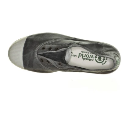 Afbeelding van Natural World Sneakers laag, Dames, Maat: 37, Gris claro Textiel