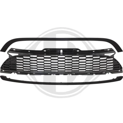 Afbeelding van DIEDERICHS HD Tuning 1206343 Grille Auto Zwart, Glanzend