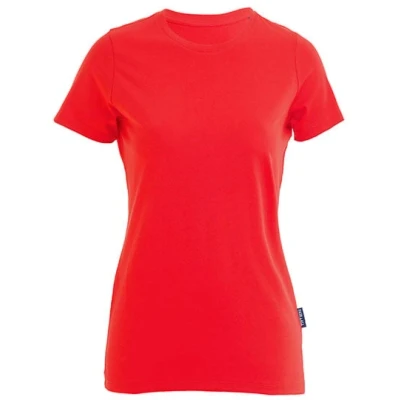 Afbeelding van Damesshirt &#039;Luxury Roundneck Tee&#039; met korte mouwen Red XS