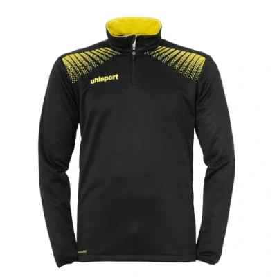Afbeelding van Uhlsport Goal 1/4 Zip Top Zwart Limoen Geel Maat 3XL