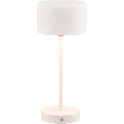 Afbeelding van REALITY JEFF Tafellamp Wit incl. 1x SMD 1.5W Touch functie Oplaadbaar Dimbaar