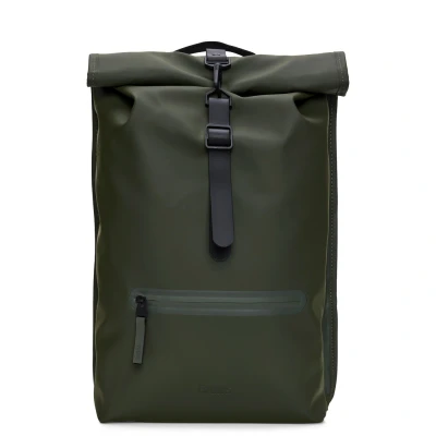 Image de Rains Rolltop Femmes/Hommes/Unisexe Sac à Dos Vert R13320 03