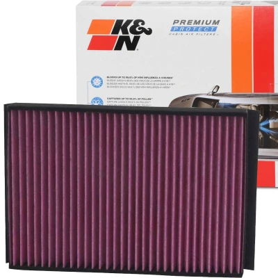 Afbeelding van K&amp;N Filters DVF5083 Interieurfilter Carbon filter 276 32 Vierkant VOLVO: XC60 I, V60 S60 II, LAND ROVER: Range Rover Evoque, Discovery Sport