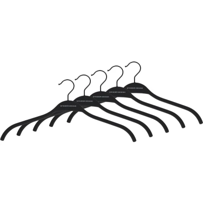 Afbeelding van ROSA Kledinghangers (set van 5 stuks) Zwart