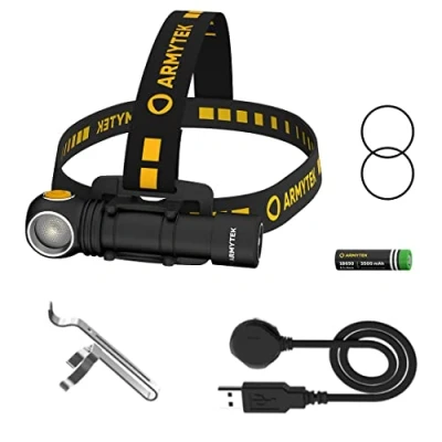Afbeelding van ArmyTek Wizard C2 Pro Magnet White Handlamp werkt op een accu LED Met magneethouder 2500 lm 4800 h 65 g