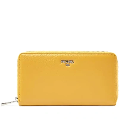 Afbeelding van PICARD portemonnee Bingo Zip Around Wallet Honey geel