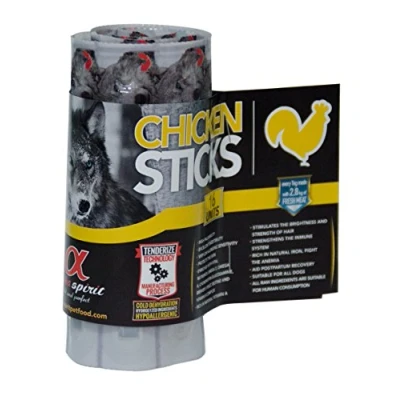Afbeelding van Alpha spirit ristra kip sticks hondensnack