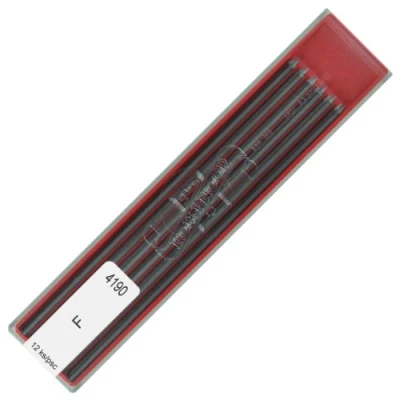 Afbeelding van KOH I NOOR F Grade Graphite Lead for 2mm Diameter 120mm Mechanical Pencil