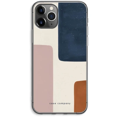 Afbeelding van Case Company® hoesje geschikt voor iPhone 11 Pro Max Geo #5 Soft Cover Telefoonhoesje Bescherming aan alle Kanten en Schermrand