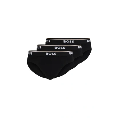 Afbeelding van BOSS Brief Power 3 PACK Slip, Heren, Maat: XXL, Black
