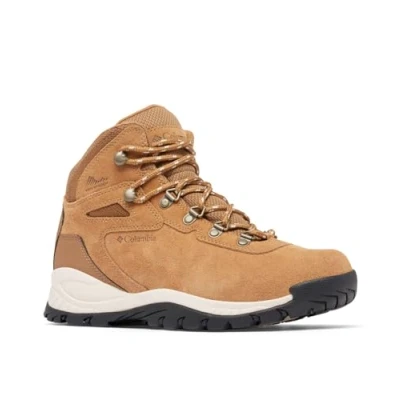 Afbeelding van Columbia Newton Ridge Plus Waterdichte versterkte wandelschoenen voor dames, Donkere elandsteen, 36 EU