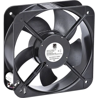 Afbeelding van TRU COMPONENTS TC NA20060 230B1 Axiaalventilator 230 V/AC 890 m3/h (l x b h) 200 60 mm