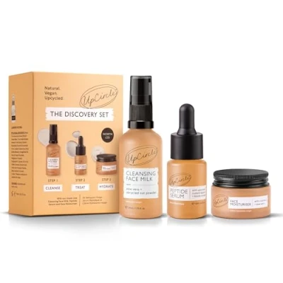 Afbeelding van UpCircle Discovery Set Duurzame Circulaire Skincare in Travelsize Vegan Geschikt voor de gevoelige huid