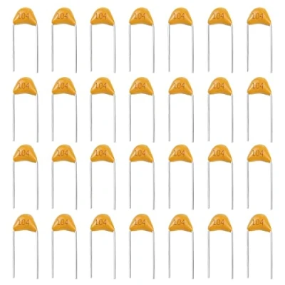 Afbeelding van Create idea 200 stuks keramische condensatoren 50 V 100 nF meerlaags monolithische elektronische accessoires voor computer telefoon product geel