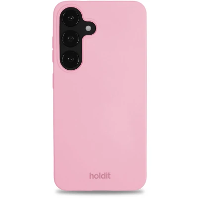 Afbeelding van Holdit Hoesje Geschikt voor Samsung Galaxy S25 Plus Siliconen Soft Case Roze