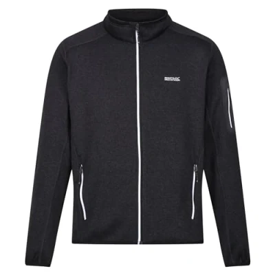 Afbeelding van Regatta Newhill Fleecejas, Heren, Maat: 48, Anthracite