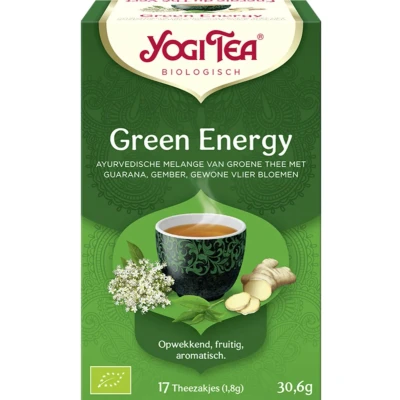 Afbeelding van Yogi Tea Green Energy Voordeelverpakking 6x17ST