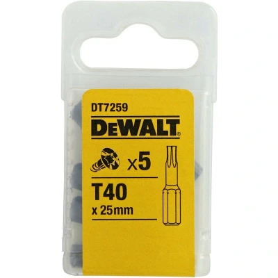 Afbeelding van DeWalt, Bits, Schroevendraaierbit (T40)