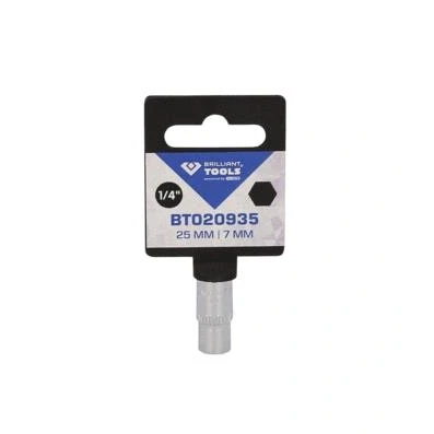 Afbeelding van Brilliant Tools, Dopsleutel + dopmoer, BT020935 (7 mm)