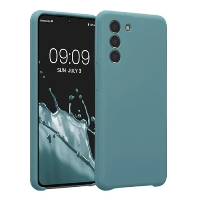 Afbeelding van kwmobile Housse compatible avec Samsung Galaxy S21 coque de téléphone protection souple en TPU silicone arctic night