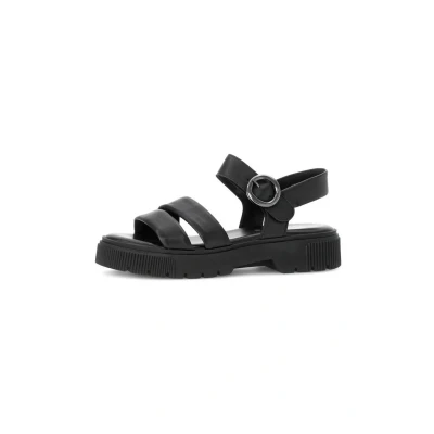 Afbeelding van Gabor Sandalen met riempjes voor dames, Zwart 27, 41 EU