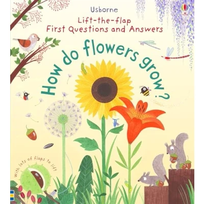 Afbeelding van First Lift Flap Q&amp;A How Do Flowers Grow
