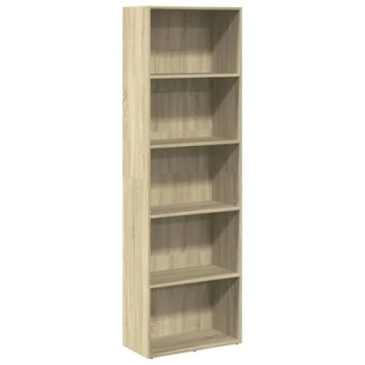Image de vidaXL Bibliothèque chêne sonoma 60x30x189 cm bois d&#039;ingénierie857919