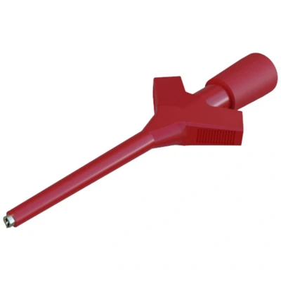 Afbeelding van SKS Hirschmann KLEPS 3 ST rt Grijpklem Rood