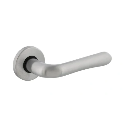 Afbeelding van Intersteel Deurklink chroom mat Saturnus Ø49x7 mm