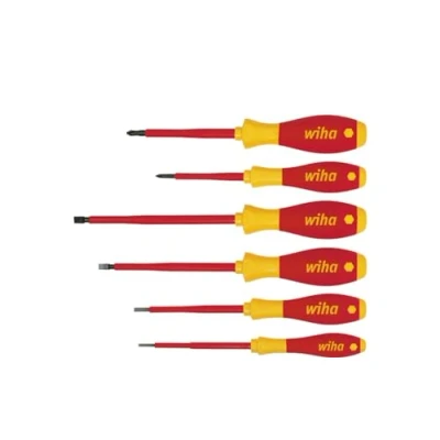 Afbeelding van Wiha 320N K6 Softfinish schroevendraaierset, geïsoleerd, PH sleuf, 6 stuks